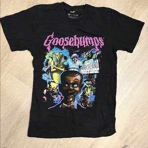 Goosebumps Black Horrorland Graphic Tee